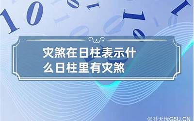 日柱灾煞