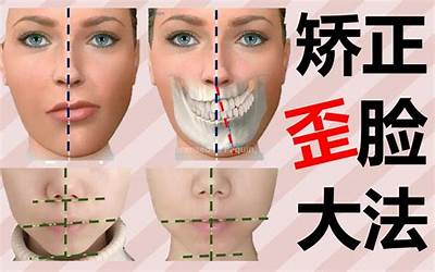 脸歪