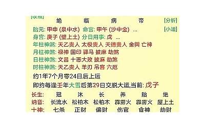 丙申日柱男命